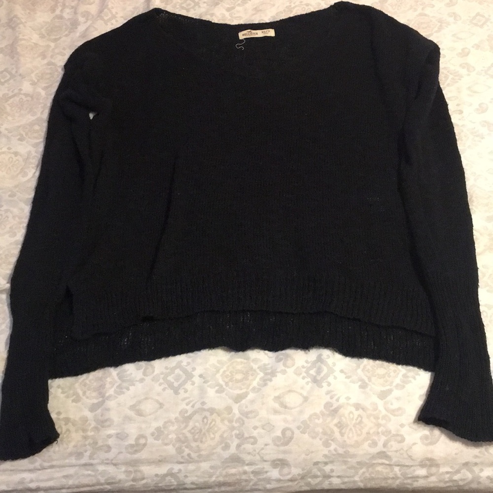 Hollister black sweater